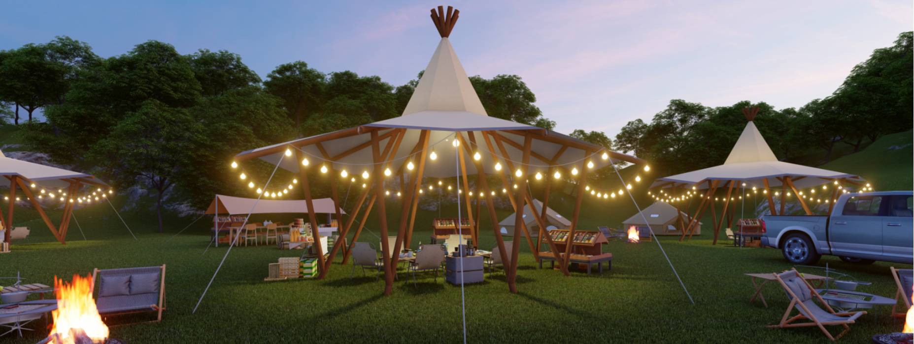 鹰手营子矿区露营帐篷酒店厂家